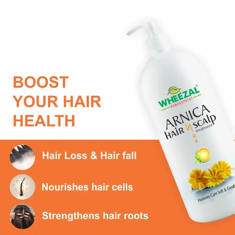 WHEEZAL ARNICA HAIR N SCALP SHAMPOO