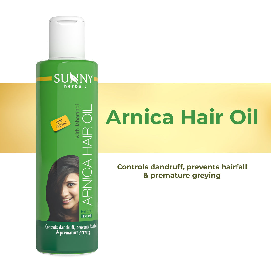 Bakson's Sunny Arnica Hair Oil with Jaborandi