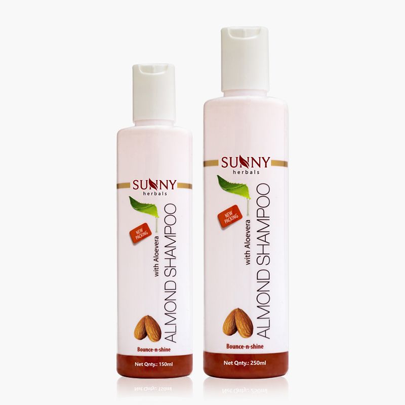 Sunny Herbals Almond Shampoo