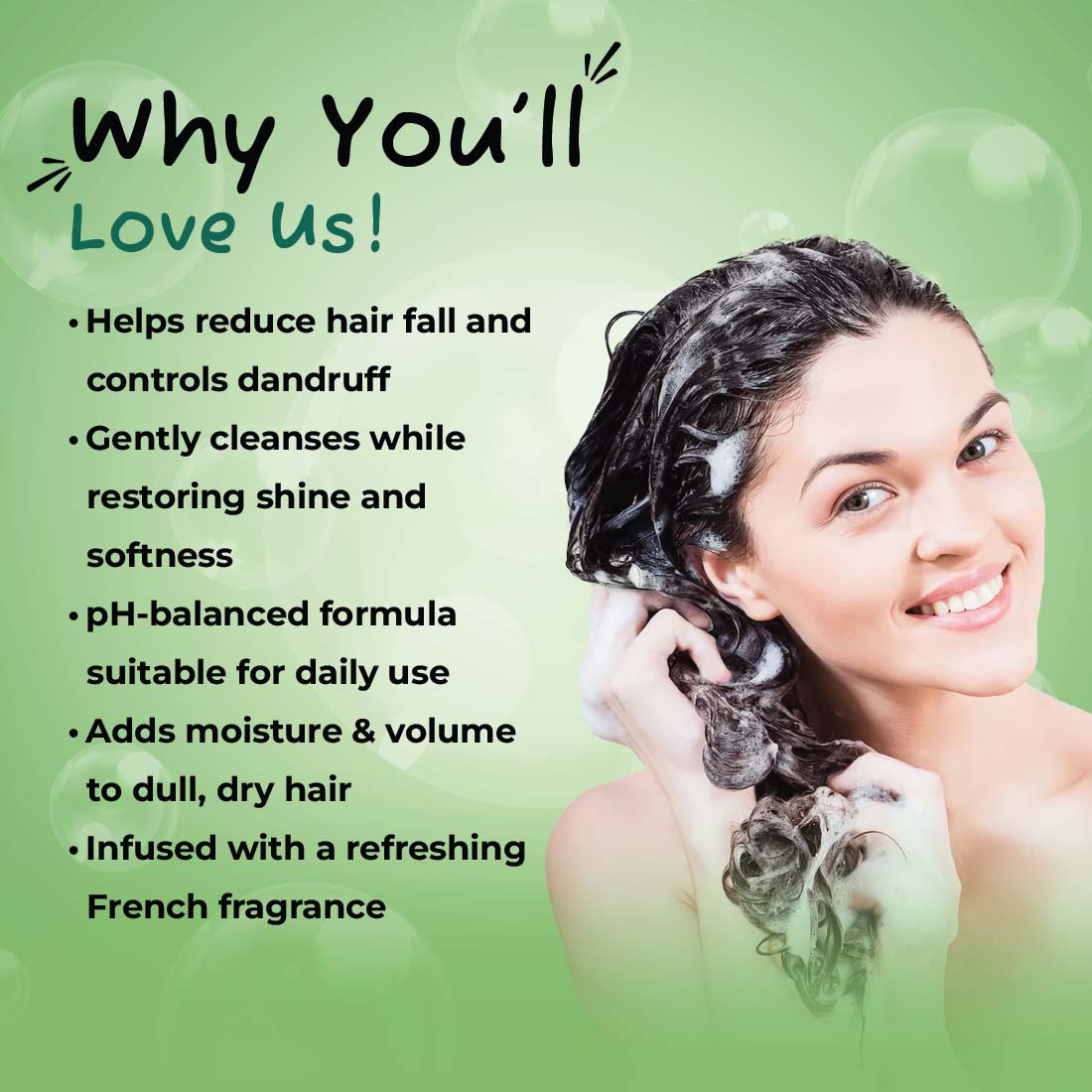 Sunny Herbals Arnica Shampoo with Extra Conditioners for Clean & Conditioned Hair Care Shampoo