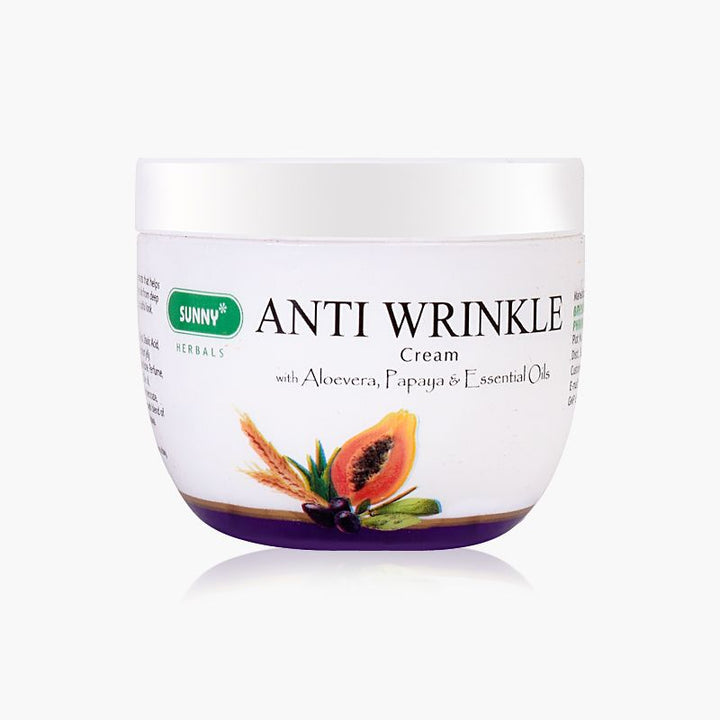 Sunny Herbals Anti Wrinkle Cream - 125 gm