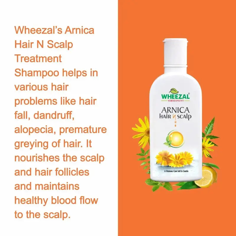 WHEEZAL ARNICA HAIR N SCALP SHAMPOO