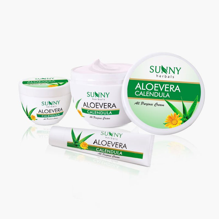 Sunny Herbals Aloevera Calendula All Purpose Cream